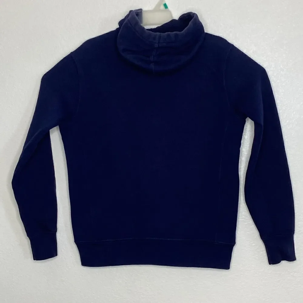 POLO Ralph Lauren Vintage Full Zip Navy Hoodie Size S